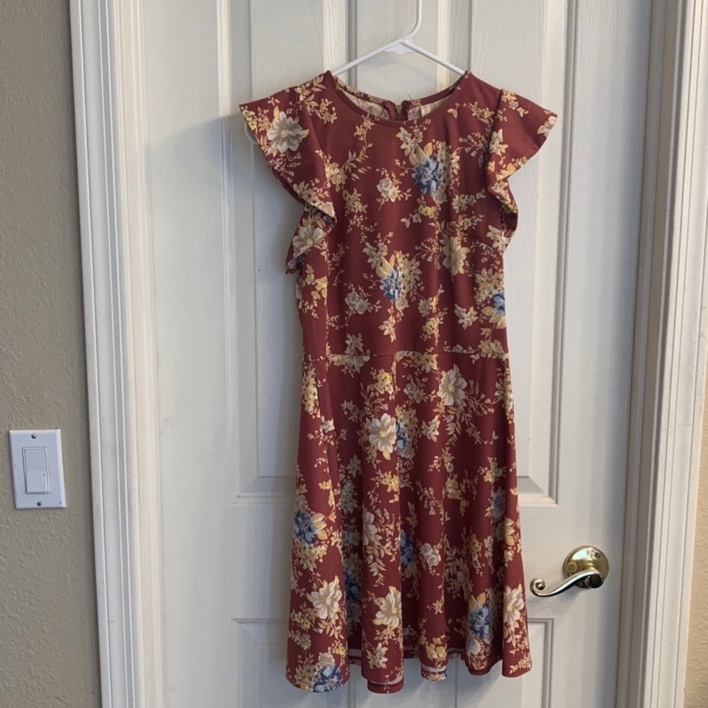 Floral Business Casual Dress